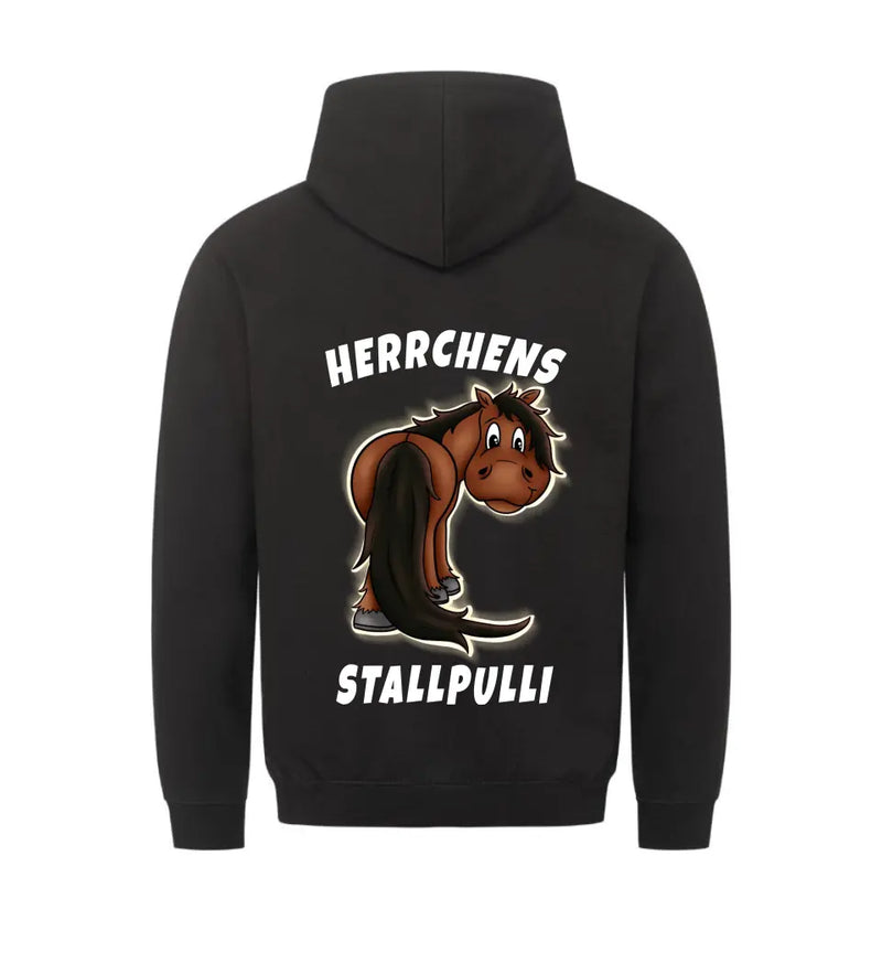 "Herrchens Stallpulli" Hoodie Herren (personalisierbar)