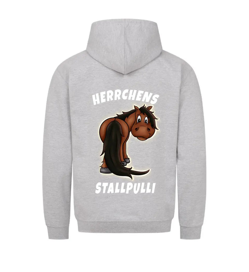 "Herrchens Stallpulli" Hoodie Herren (personalisierbar)