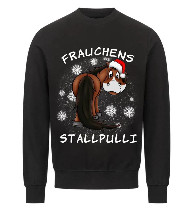 "Christmas Stallpulli" Sweater Damen