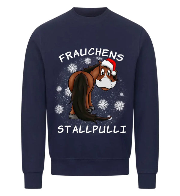 "Christmas Stallpulli" Sweater Damen