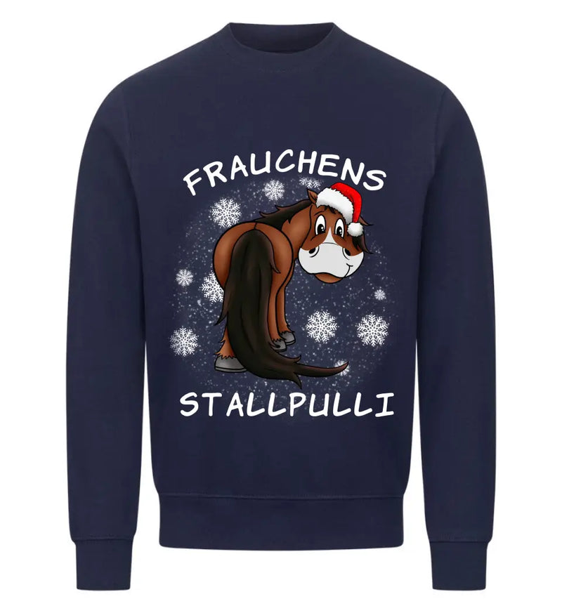 "Christmas Stallpulli" Sweater Damen