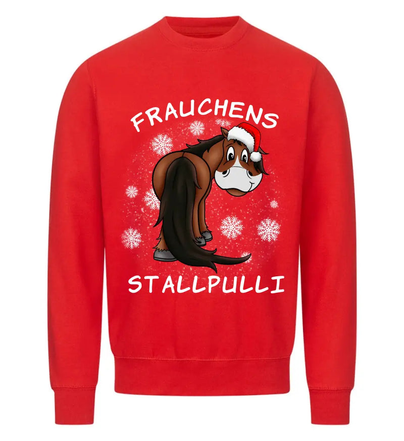 "Christmas Stallpulli" Sweater Damen