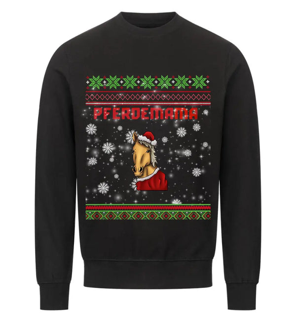 "Pferdemama/Pferdepapa" Sweater unisex