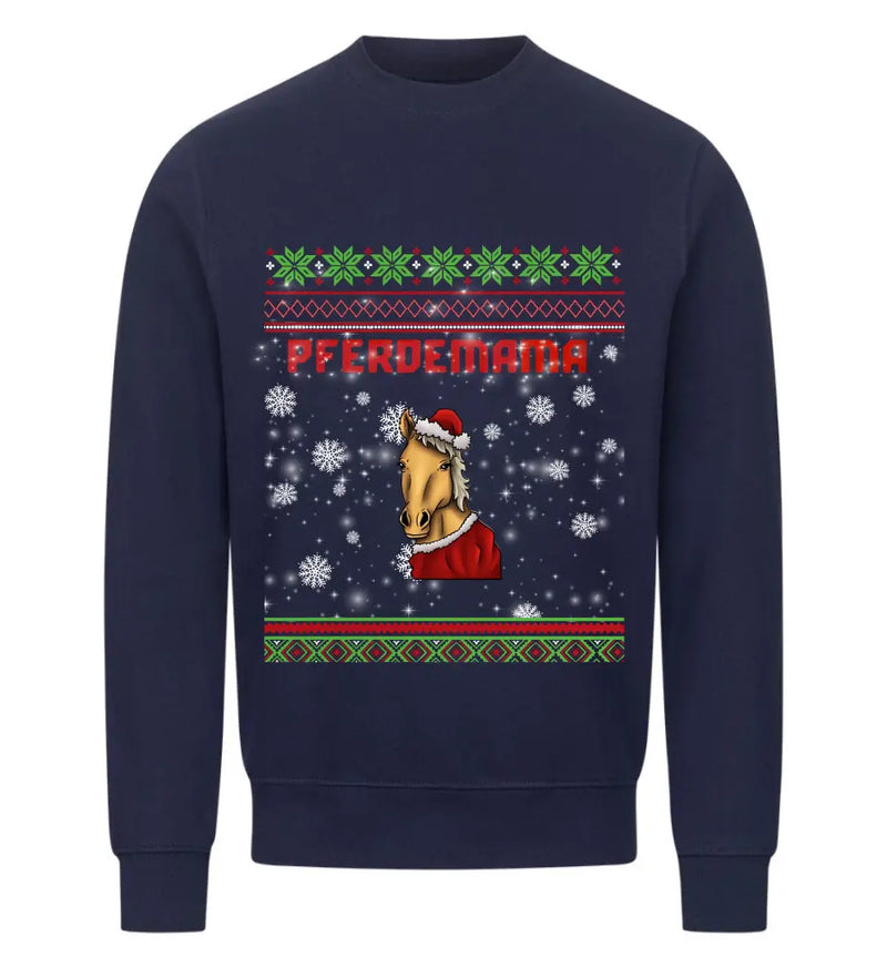 "Pferdemama/Pferdepapa" Sweater unisex