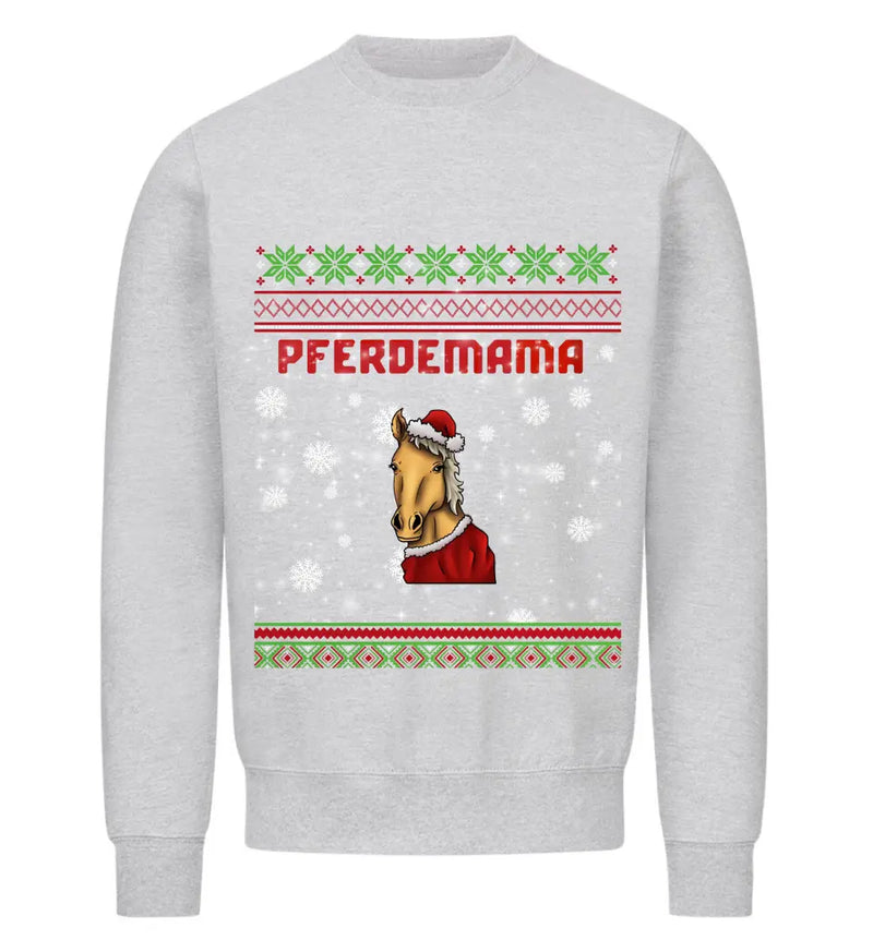 "Pferdemama/Pferdepapa" Sweater unisex