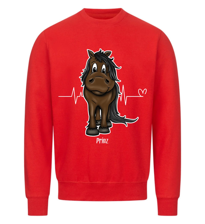 "Herzschlag" Sweater unisex
