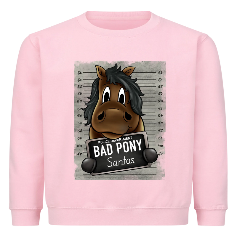 "Bad Pony" Sweater Kinder