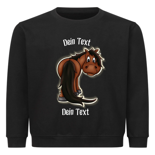"Stallpferd" Sweater Kinder