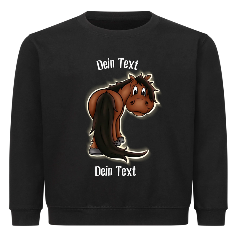 "Stallpferd" Sweater Kinder