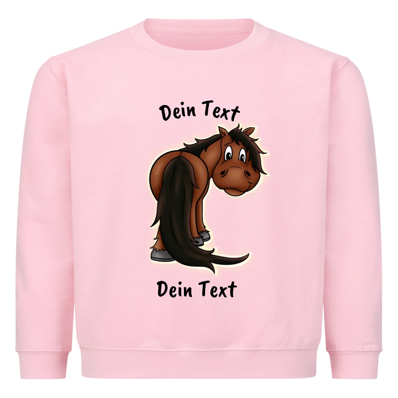 "Stallpferd" Sweater Kinder