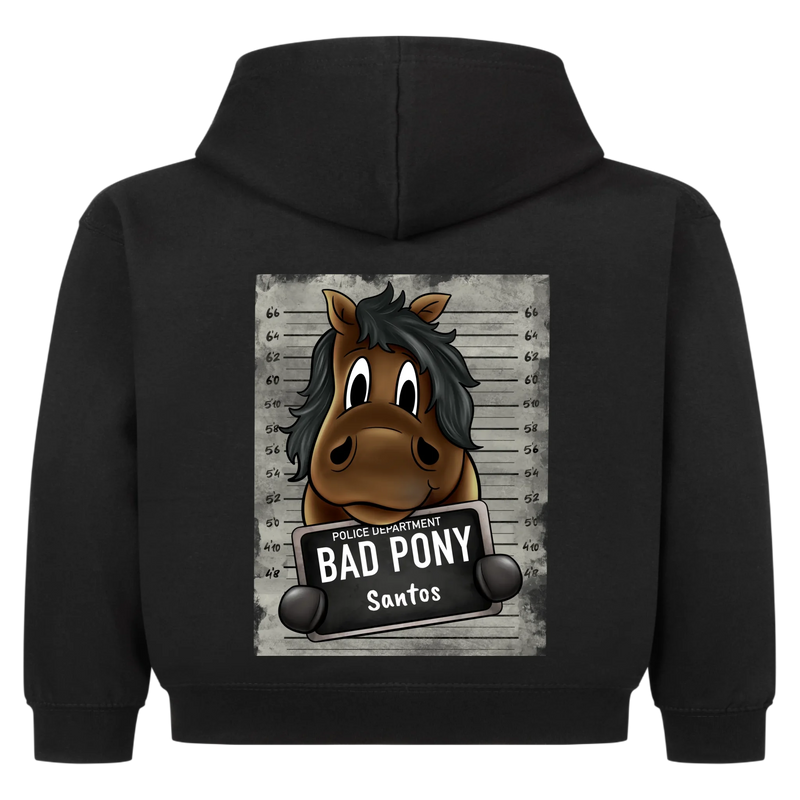 "Bad Pony" Hoodie Kinder