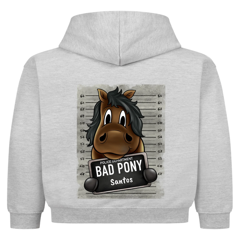 "Bad Pony" Hoodie Kinder