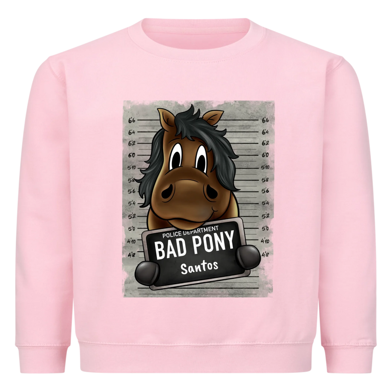 "Bad Pony" Sweater Kinder