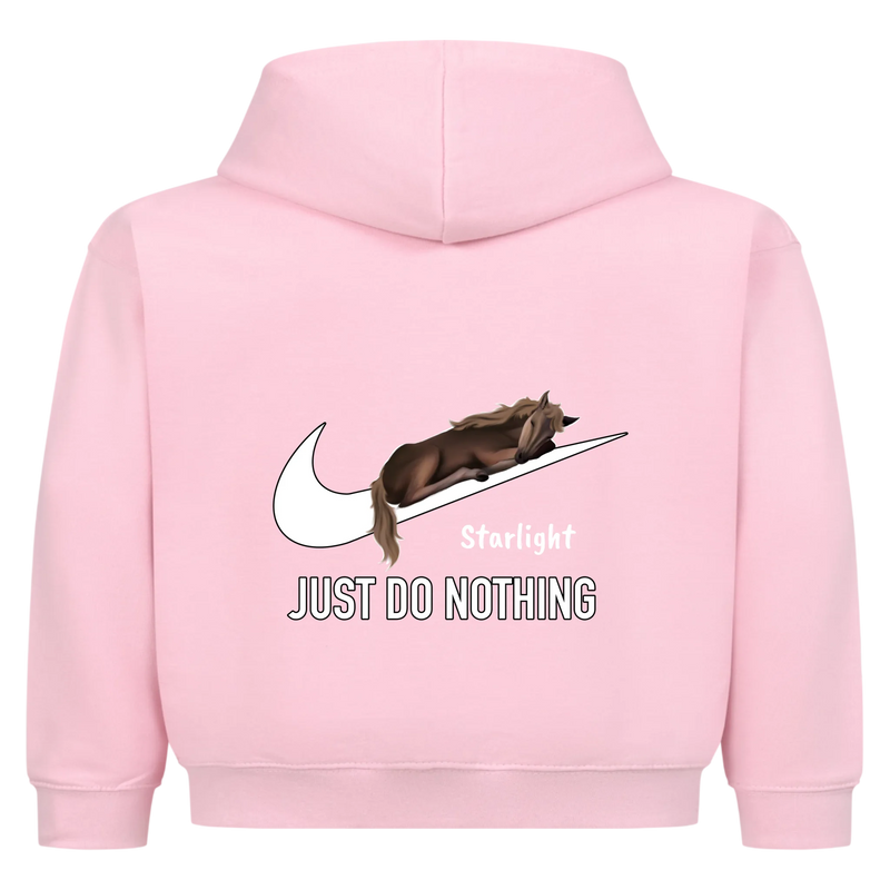 "Just do nothing" Hoodie Kinder