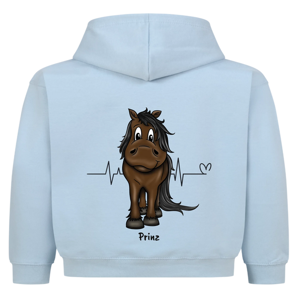 "Herzschlag" Hoodie Kinder