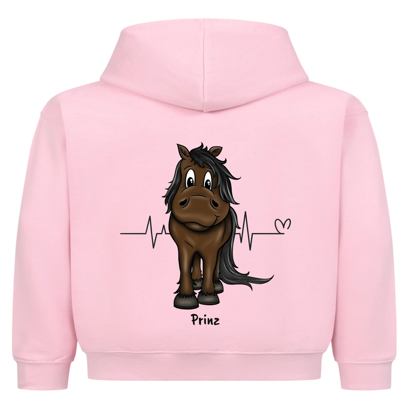 "Herzschlag" Hoodie Kinder