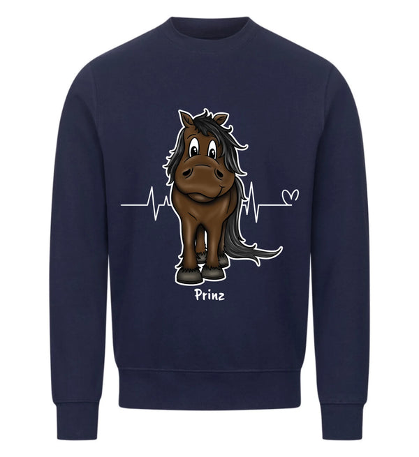 "Herzschlag" Sweater unisex