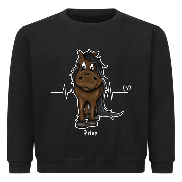 "Herzschlag" Sweater Kinder