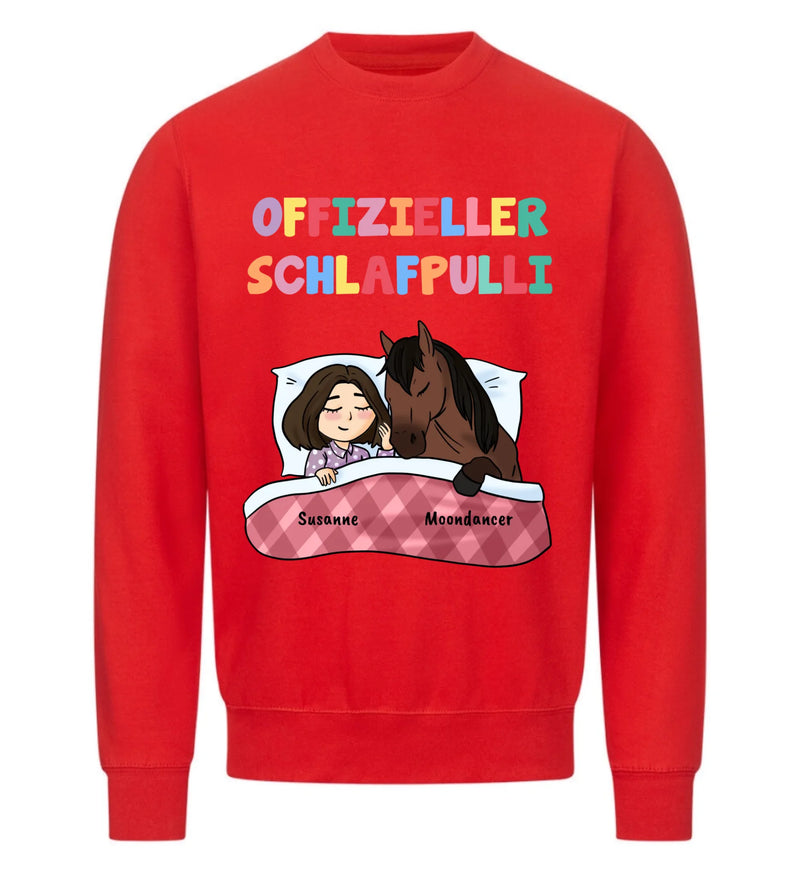 "offizieller Schlafpulli" Sweater Damen