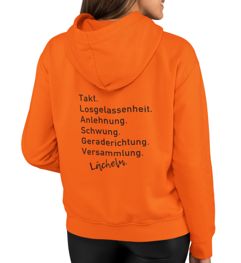 "Ausbildungsskala" Hoodie Damen
